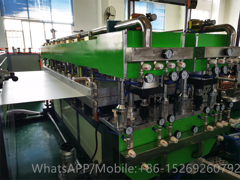 PP hollow sheet extrusion line