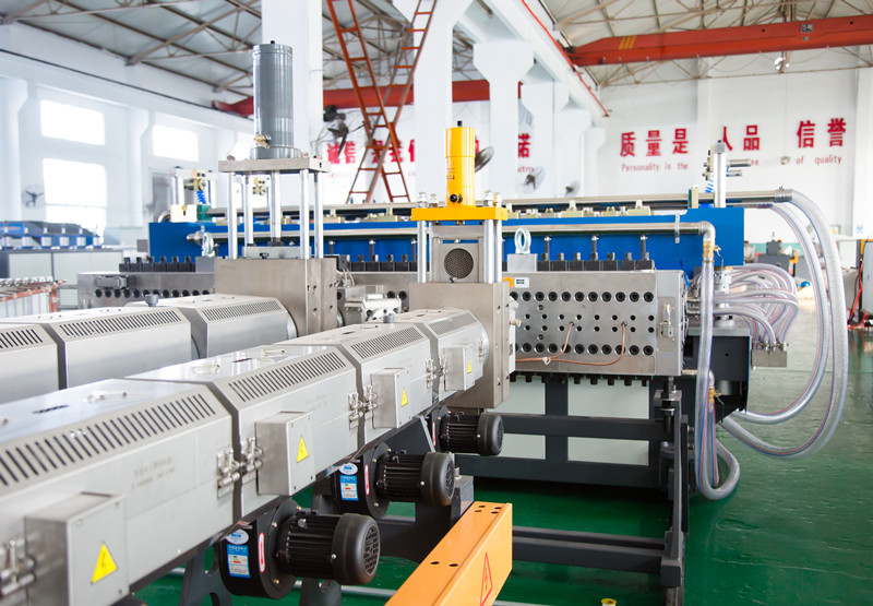 co-extrusion PP corrugated hollow sheet machine