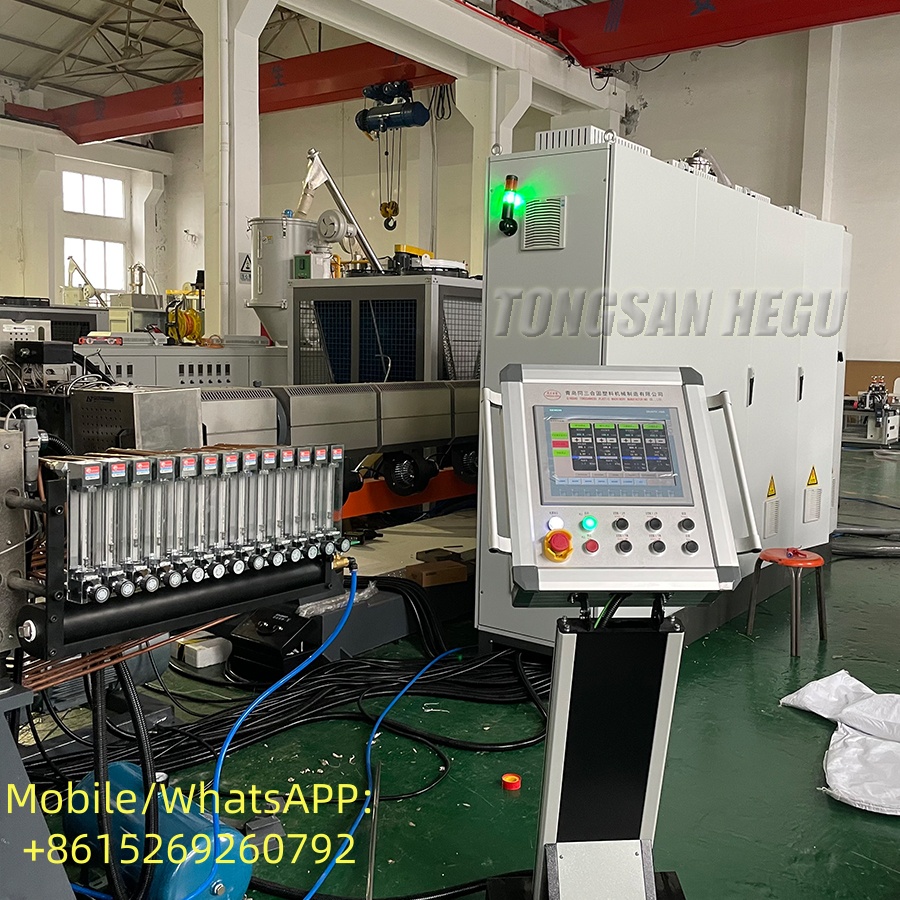 PP hollow sheet extrusion line 1220mm width